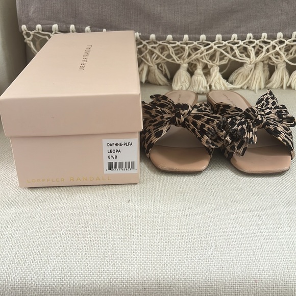 Loeffler Randall Daphne Knot Sandal in Leopard - Picture 8 of 8